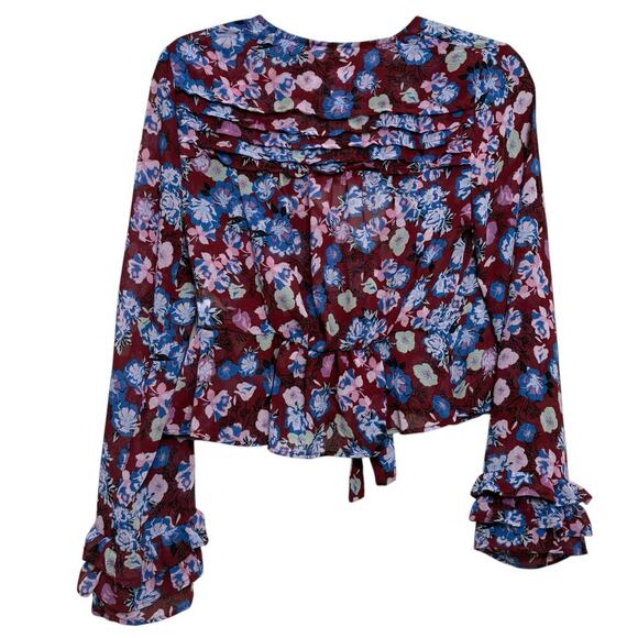 Free People women’s NWT’s Maybel floral blouse. Size XS - Picture 2 of 7